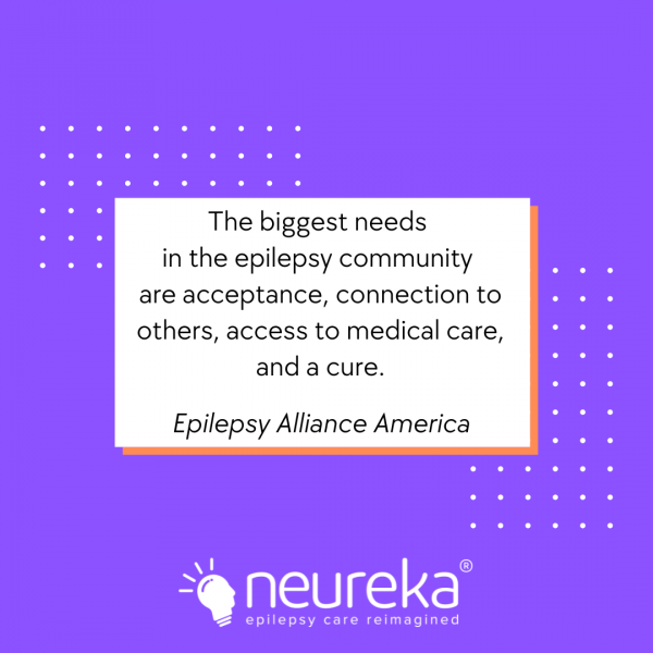 the biggest needs in the epilepsy community 